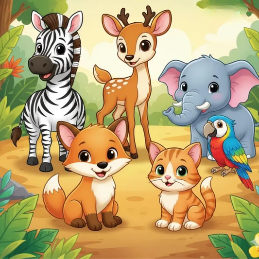 Super Pack Animales – 100 Dibujos para Colorear